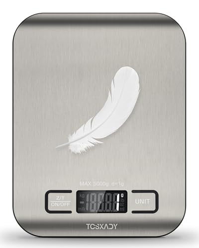 Food Scale Digital Kitchen Scale with Grams & Ounces Units