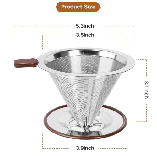 Pour Over Coffee Dripper