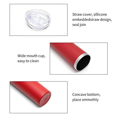 20 oz Skinny Tumblers Bulk Set (8 Count)