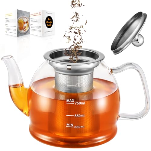 Glass Teapot 33oz