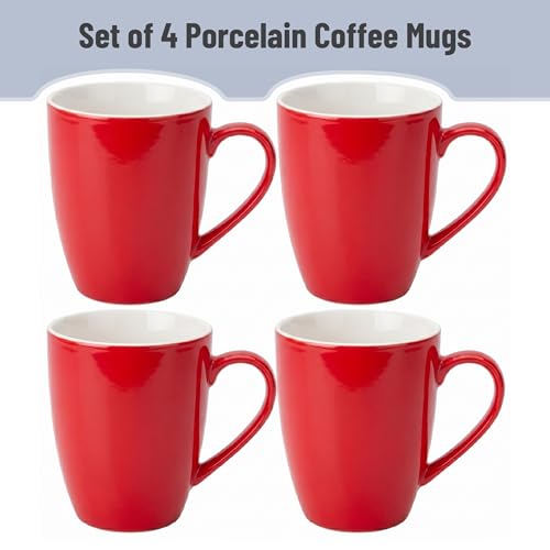 BTaT Porcelain Coffee Mugs Set