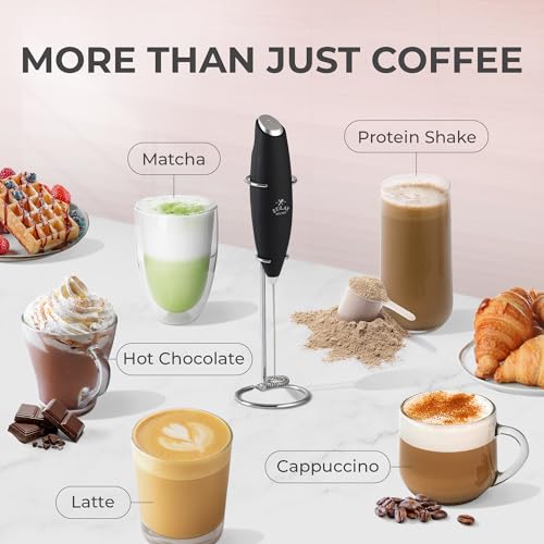 Zulay Premium Gift Milk Frother Set