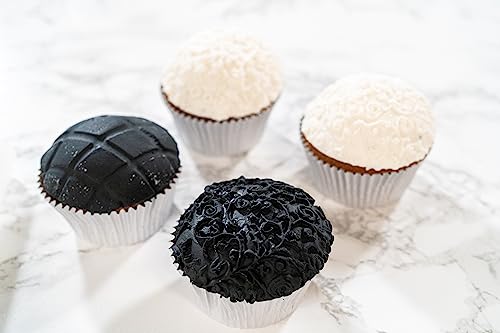 Premium Rolled Black Fondant for Cake Decorating (32 Ounce)