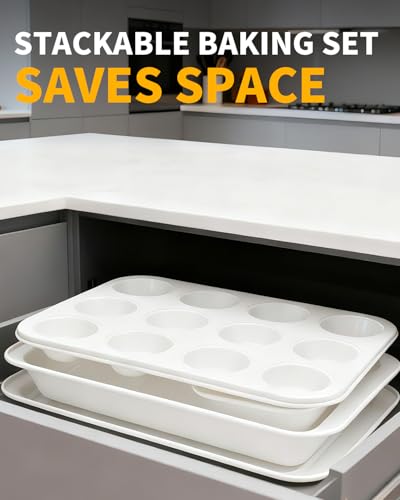Nonstick Baking Pans Set (19 Count)