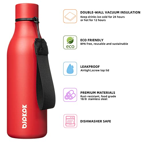 18oz Insulated Water Bottle
