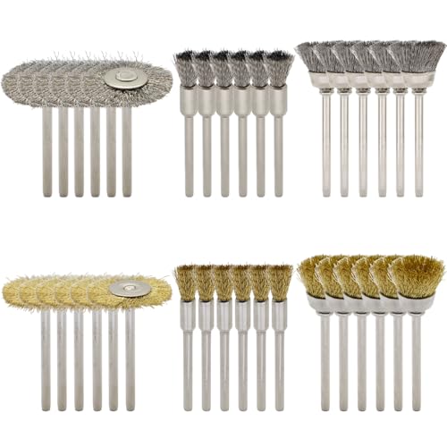 36 Piece Wire Brush Set