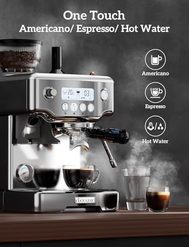 Smallest 58MM Espresso Machine with Grinder