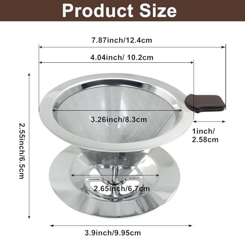 Pour Over Coffee Dripper