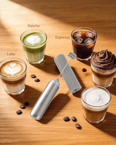 Rechargeable Milk Frother Handheld