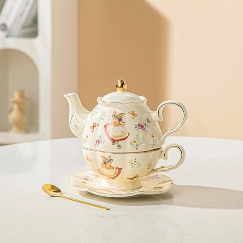 Teapot cup combo