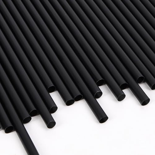 10.3" Disposable Plastic Drinking Straws (500 Count)