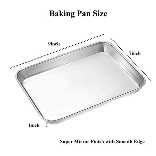 Baking Sheet with Rack Set [2 Sheets + 2 Racks]