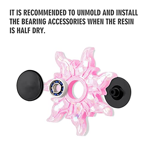 Fidget Spinner Silicone Resin Mold Kit