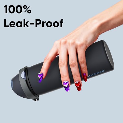 Insulated Water Bottle with Straw