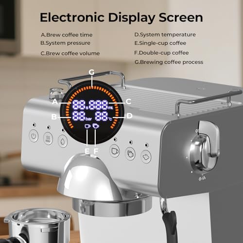 Espresso Machine with Milk Frother