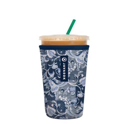 JavaSok Iced Coffee & Cold Soda Insulated Neoprene Cup Sleeve