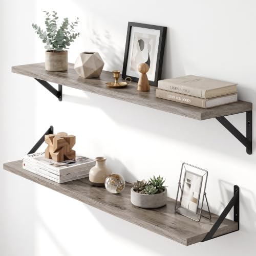 Wall Mounted Floating Shelves Set of 2 (2 Count)