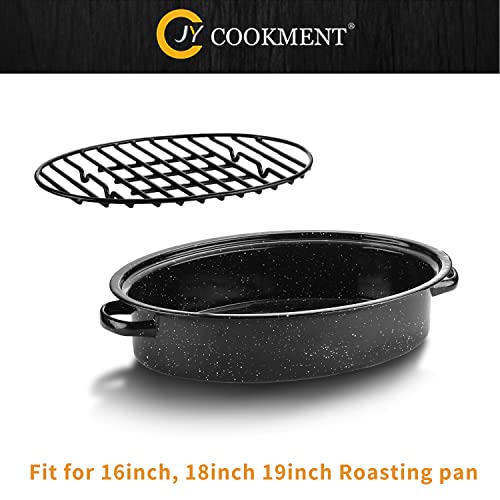 Roasting Rack with Integrated Feet