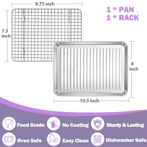 Baking Pan with Wire Rack