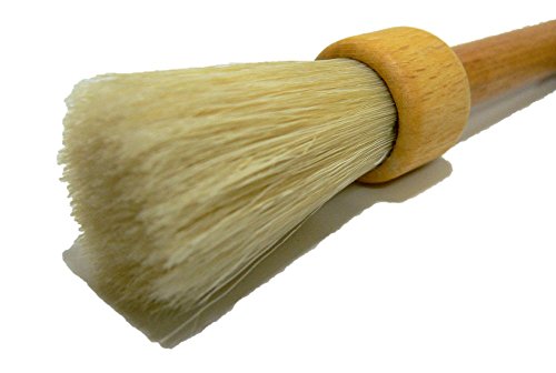 Pastry Brush Natural Boar Bristle & Wooden Handle