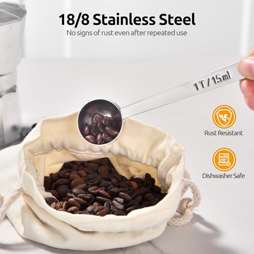 Coffee Scoop 1&2 Tablespoon (2 Count)
