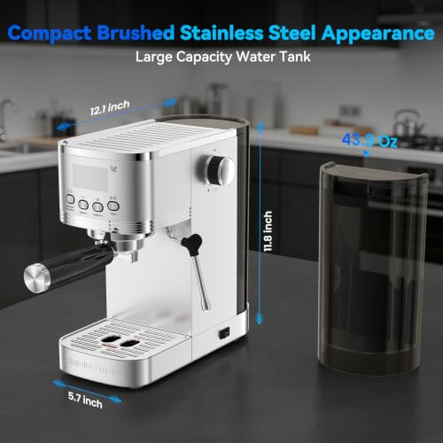 Espresso Machine with Adjustable Extraction Temperature