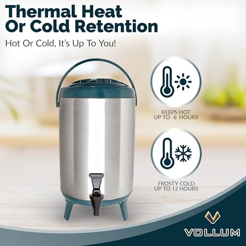 Stainless Steel Insulated Beverage Dispenser