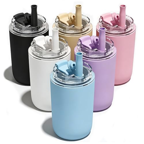 6 Pack 10 oz Insulated Coffee Tumblers (6 Count)