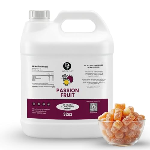Passion Fruit Flavoring Oil 32 oz (32 Fl Oz)