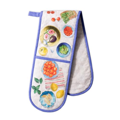 Double Oven Mitts 100% Cotton Double Oven Glove