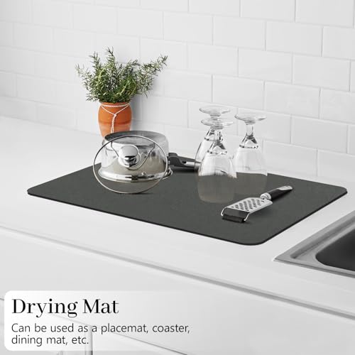 Coffee Mat Dish Drying Mat for Multiple Usage