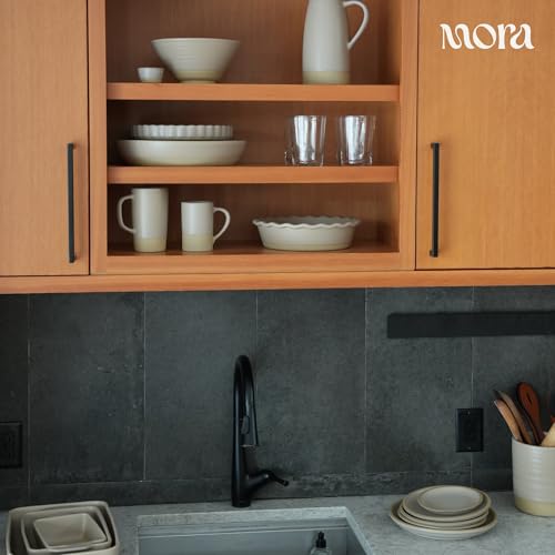 Mora Ceramic Chips and Dip Serving Tray