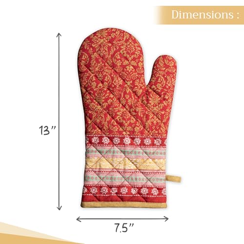 Maison d'Hermine Oven Gloves 100% Cotton Oven Mitt