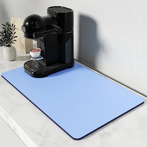 Coffee Mat 12" x 19" Coffee Bar Mats for Espresso Machine Station Accessories and Organizer