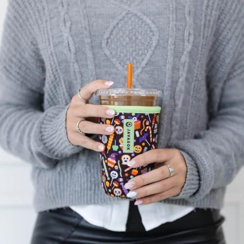 JavaSok Iced Coffee & Cold Soda Insulated Neoprene Cup Sleeve