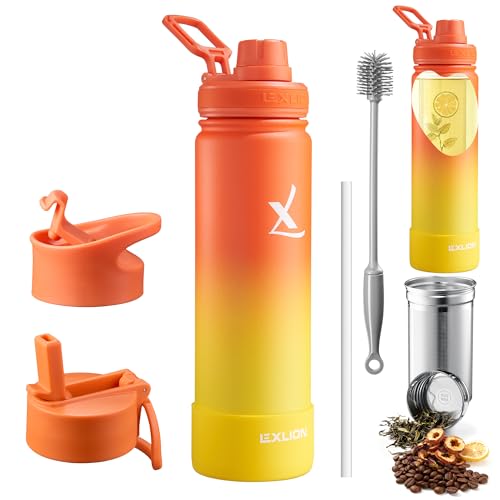 Tea Infuser Water Bottle 22 Oz
