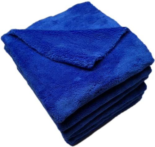 Plush Edgeless Microfiber Towel for Car (6 Count)