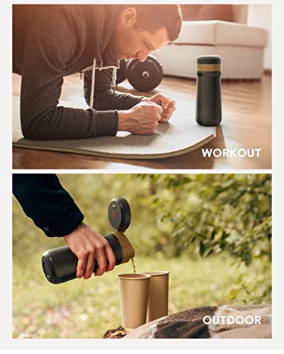 Portable French Press Coffee Maker & Tea Press
