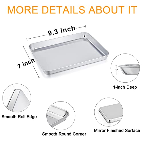 Toaster Oven Tray and Rack Set (2 Count)