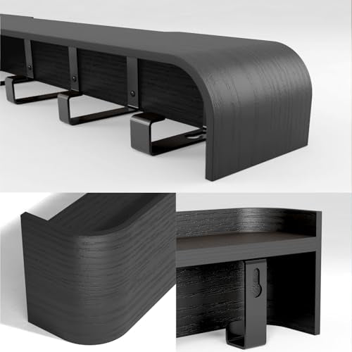 Wall Mounted Coat Rack with Shelf