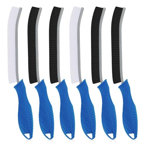 6Pcs Hard Bristle Crevice Cleaning Brush