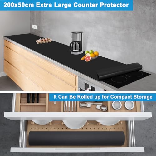 Extra Large Silicone Mat 78.74”x19.69”x0.08”