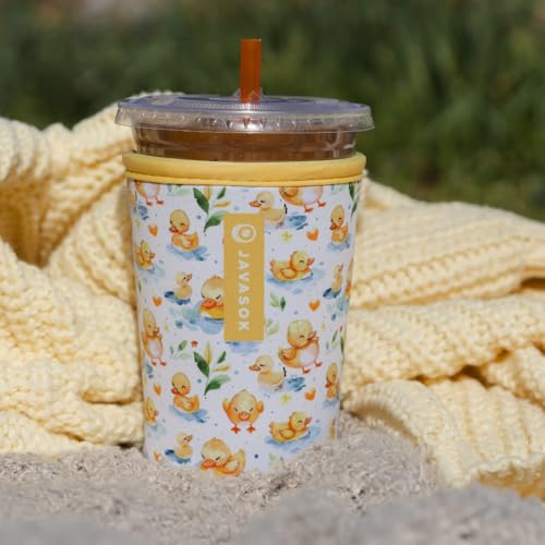 JavaSok Iced Coffee & Cold Soda Insulated Neoprene Cup Sleeve