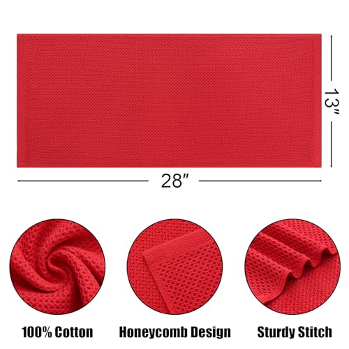 100% Cotton Waffle 8 (8 Count)