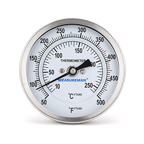 Fully Stainless Steel Bimetal Dial Thermometer