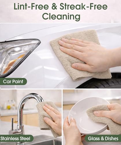 Microfiber Cleaning Cloth Roll (100 Count)
