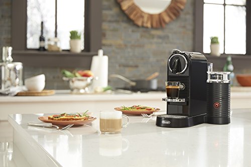 CitiZ Coffee and Espresso Machine by De'Longhi with Milk Frother