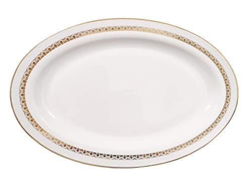 Stylish and Elegant 57 Pieces Bone China Dinnerware Set Service for 8 People