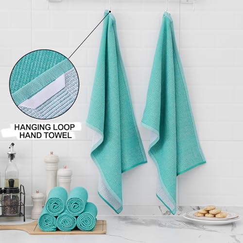380 GSM Cotton Premium Kitchen Towels 6 Pack (6 Count)
