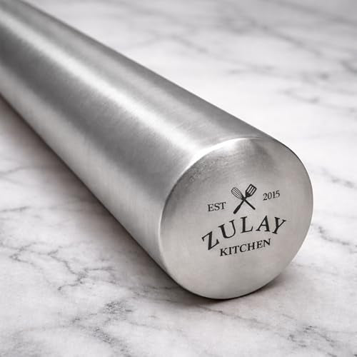 15.9 inch Professional Stainless Steel Rolling Pin